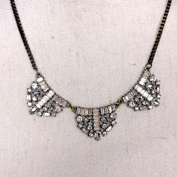 Vintage rhinestone necklace - Picture 2 of 4